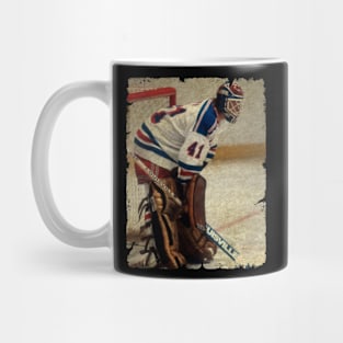 Eddie Mio, 1983 in New York Rangers (3.50 GAA) Mug